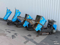 Tombereau à chenilles Messersi Messersi rupsdumpers TCH-2 Midejo