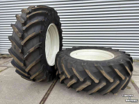 Roues, Pneus, Jantes, Barillets Jumelage Trelleborg TM-800 Banden 650/65R42 Vaste Velg