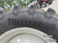 Roues, Pneus, Jantes, Barillets Jumelage Trelleborg Set Trelleborg TM-800 banden 650/65R42 op vaste velg