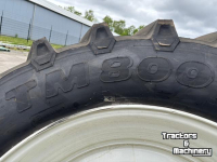 Roues, Pneus, Jantes, Barillets Jumelage Trelleborg Set Trelleborg TM-800 banden 650/65R42 op vaste velg