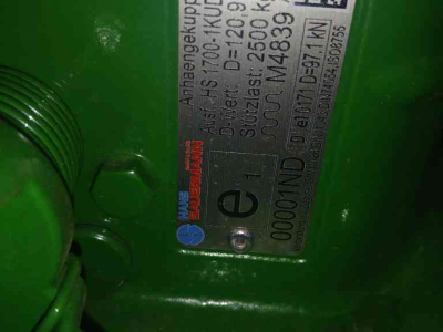 Autres tracteurs et accessoires John Deere Trekhaak