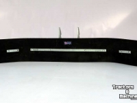 Rabot caoutchouc Qmac Modulo rubber yard scraper 2400mm Hookup Kramer