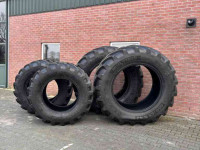 Roues, Pneus, Jantes, Barillets Jumelage Michelin Multibib 540/65R30 + 650/65R42