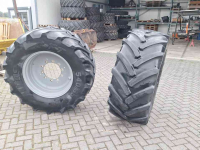 Roues, Pneus, Jantes, Barillets Jumelage Mitas SFT 540/65R28