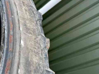 Roues, Pneus, Jantes, Barillets Jumelage Alliance 4 stuks 340/85R48 waarvan 2 stuks compleet op dichte velg
