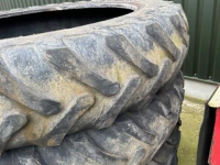 Roues, Pneus, Jantes, Barillets Jumelage Alliance Alliance 13.6R48 banden compleet op velg 2 stuks