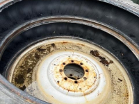 Roues, Pneus, Jantes, Barillets Jumelage Alliance Alliance 13.6R48 banden compleet op velg 2 stuks