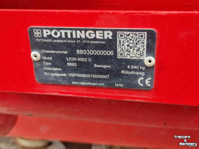 Herse rotative Pottinger Pöttinger Lion 6002 C
