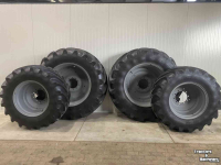 Roues, Pneus, Jantes, Barillets Jumelage Michelin Xeobib 710/60R42