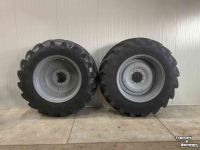 Roues, Pneus, Jantes, Barillets Jumelage Michelin Xeobib 710/60R42