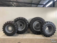 Roues, Pneus, Jantes, Barillets Jumelage Michelin Xeobib 710/60R42