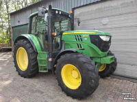 Tracteur John Deere 6115M tractor TLS voorasvering, airco, trekker 6115 M traktor