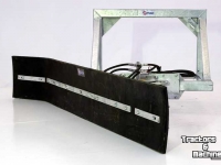 Autres matériel et accessoires de jardins et espaces verts Qmac Gummischiebers für Wegen 2400mm anbau Schaeff