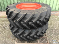 Roues, Pneus, Jantes, Barillets Jumelage Trelleborg 540/65R34 velg 18x34