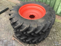 Roues, Pneus, Jantes, Barillets Jumelage Trelleborg 540/65R34 velg 18x34
