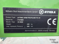 Chargeur frontal Stoll Stoll Profiline FS 20
