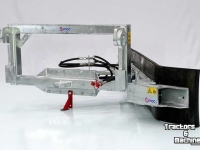 Autres matériel et accessoires d´étable Qmac Modulo Gummischiebers für Ställen 240cm Anbau Merlo