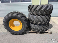 Roues, Pneus, Jantes, Barillets Jumelage Michelin 380/75R20