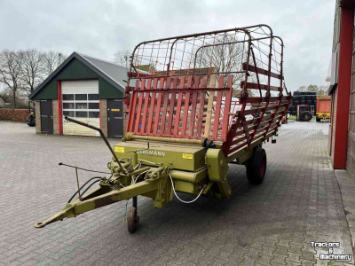 Autochargeuse Bergmann Opraapwagen, ladewagen, weidebouwmachines