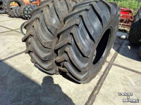 Roues, Pneus, Jantes, Barillets Jumelage Michelin 500/70R24