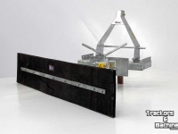 Autres matériel et accessoires de jardins et espaces verts Qmac Modulo Rubber yard scrapers fits Tractor Forklift