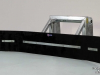 Rabot caoutchouc Qmac Modulo rubbermat schuif schaaf 2.10 mtr aanbouw Manitou