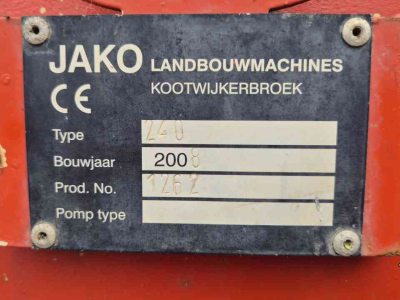 Tombereau / Benne TP Jako Tiger 240SK Gronddumper Zandkipper Dumper