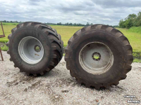 Roues, Pneus, Jantes, Barillets Jumelage BKT BKT 800/65R32 Agri Max Teris diversen