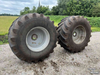 Roues, Pneus, Jantes, Barillets Jumelage BKT BKT 800/65R32 Agri Max Teris diversen