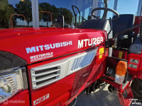 Tracteur Mitsubishi MTU 26 minitractor met voorlader €15950
