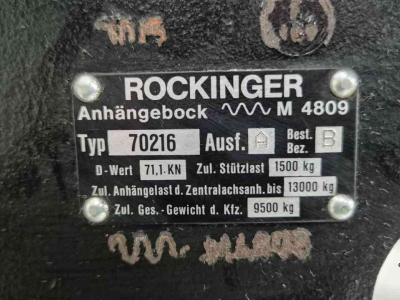 Autres tracteurs et accessoires  Rockinger trekhaakframe trekhaakrail