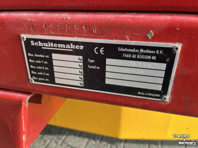 Remorque distributrice Schuitemaker Feedo 70-11 Voerwagen, doseerwagen voermachines