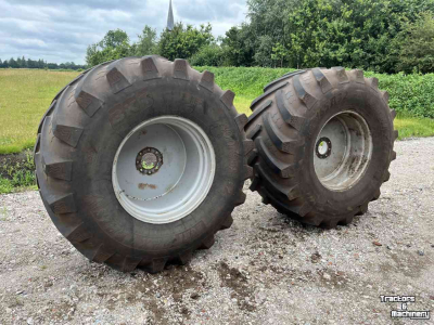 Roues, Pneus, Jantes, Barillets Jumelage BKT BKT 800/65R32 Agri Max Teris diversen