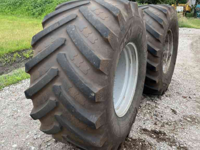 Roues, Pneus, Jantes, Barillets Jumelage BKT BKT 800/65R32 Agri Max Teris diversen