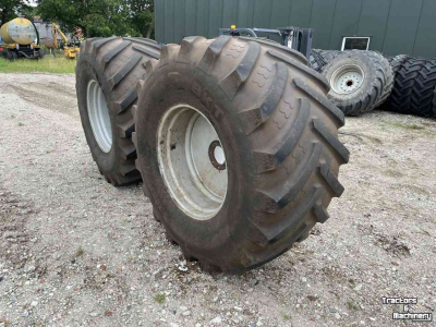 Roues, Pneus, Jantes, Barillets Jumelage BKT BKT 800/65R32 Agri Max Teris diversen