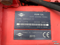 Faucheuse Kuhn GMD802F-FF