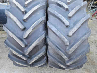 Roues, Pneus, Jantes, Barillets Jumelage Michelin 600/65R28 MachXbib. Demo-set!