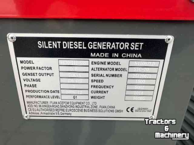 Groupes électrogènes  kawakenki  70 kva