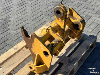 Attaches rapides godets Manitou Snelwissel Manitou passend aan JCB 531-536-541 verreiker