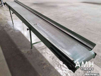 Convoyeur  4140X400 MM TRANSPORTBAND VLAKKE BAND FLAT BELT CONVEYOR BELT FLACHBAND FÖRDERBAND