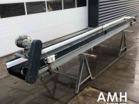 Convoyeur  5370X385 MM TRANSPORTBAND VLAKKE BAND FLAT BELT CONVEYOR BELT FLACHBAND FÖRDERBAND