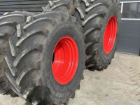 Roues, Pneus, Jantes, Barillets Jumelage Vredestein 800/70R38 & 620/75R30