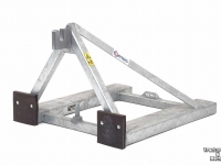 Autres matériel et accessoires de transport agricole Qmac Heftruck oppikbok - Aankoppelbok met oppikhaak