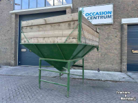 Stockage en bunker  Aardappelbunker met houten opbouw