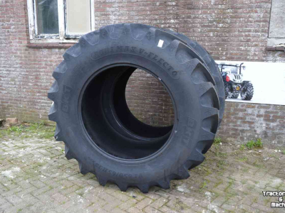 Roues, Pneus, Jantes, Barillets Jumelage BKT agrimax v-flecto 650/65r38 nieuw