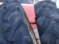 Roues, Pneus, Jantes, Barillets Jumelage  13.6X38 3DX34 20%