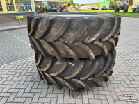 Roues, Pneus, Jantes, Barillets Jumelage Vredestein 600/65R38 demo incl. velgen vast