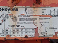 Fraise rotative Howard messenfrees