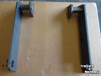 Chargeuse sur pneus telescopique Terex Aanlashaken