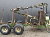 Véhicule tracté arracheuse forestière  FARMA FMW 9-13